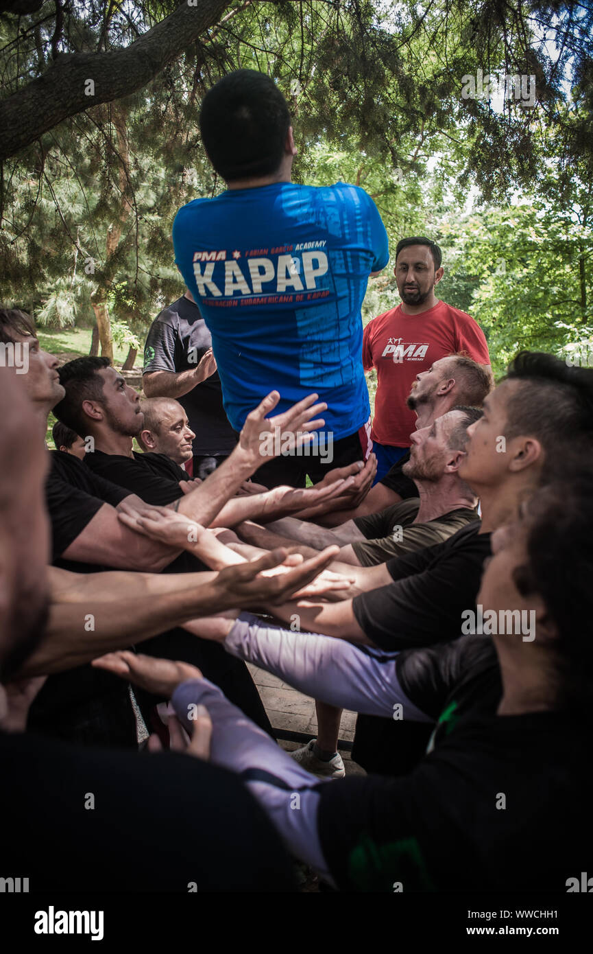 ISTANBUL, TURKEY Maj 30 Jun 02. 2019. Large group of international