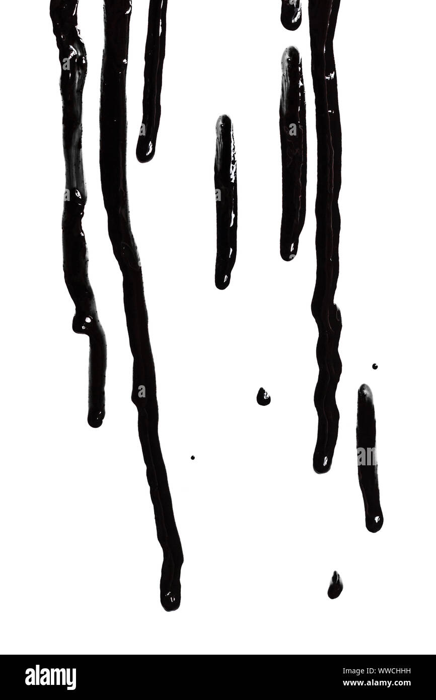 Spray of black paint Stock Photo Alamy