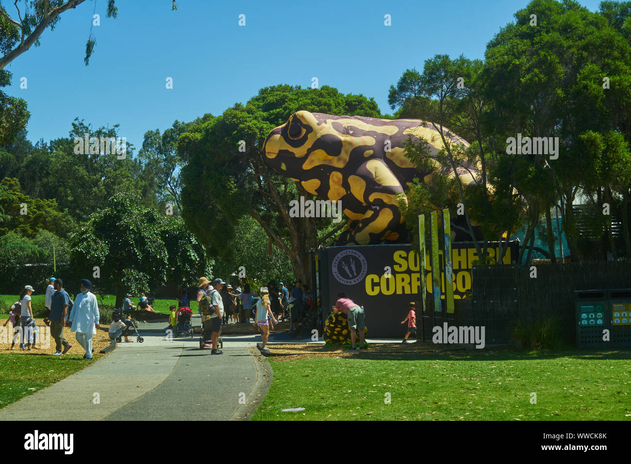 Zoo Melbourne, Victoria, Australia Stock Photo