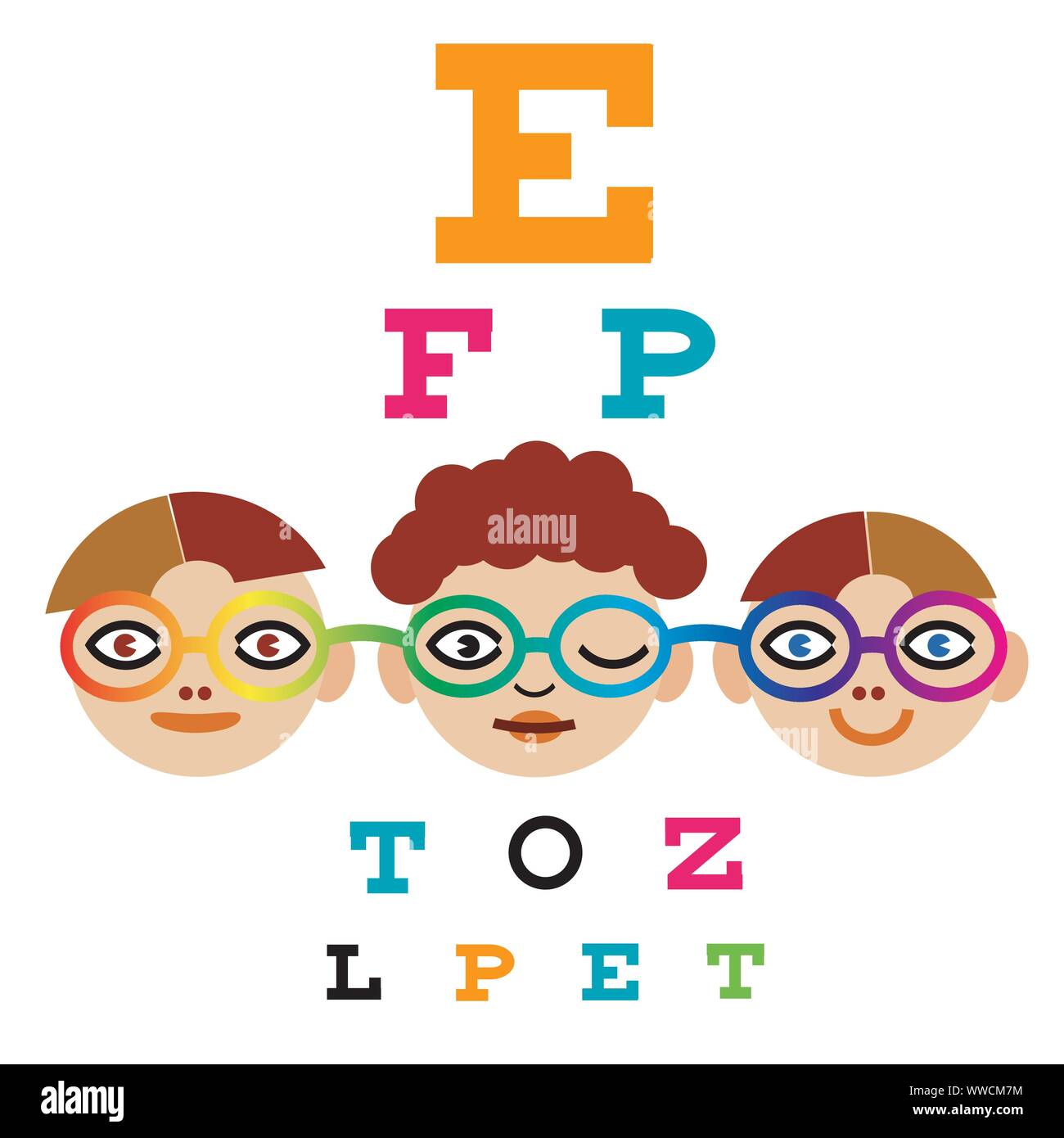 Gallery of Snellen Eye Chart Reinvented for Designers - 1