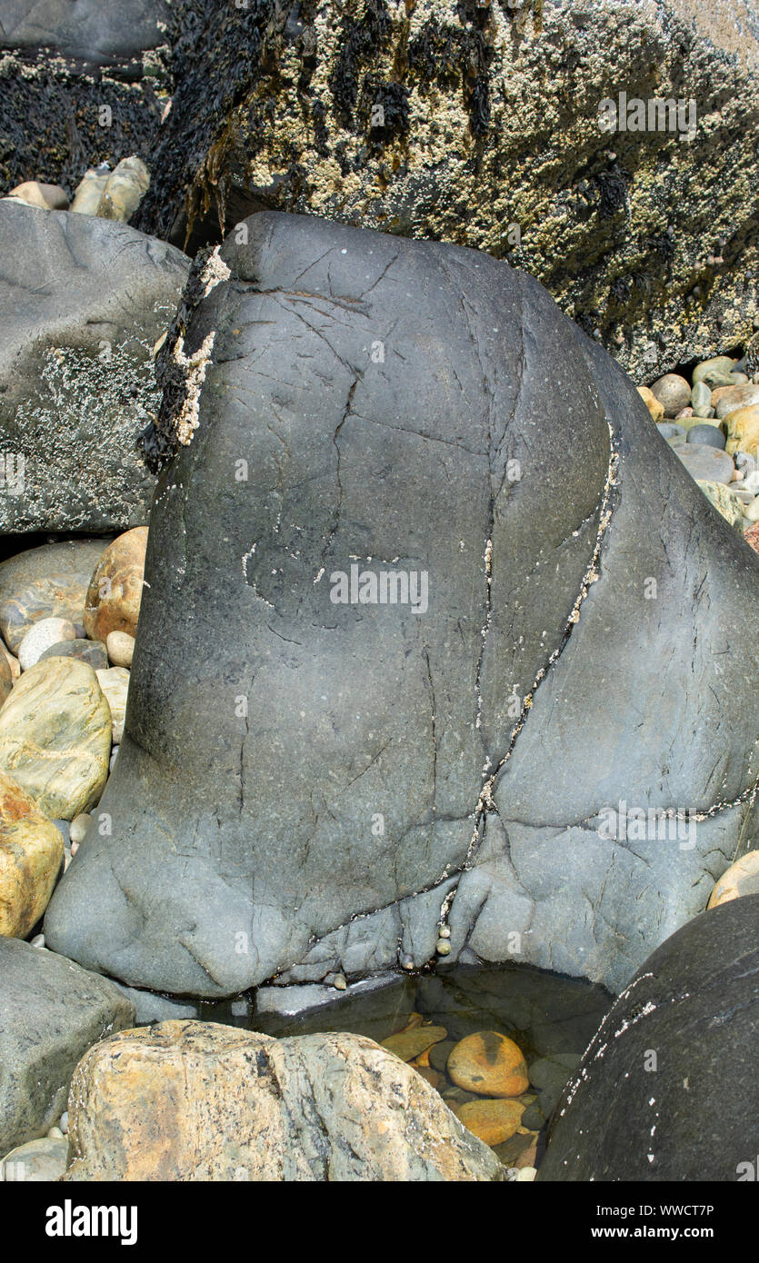 Little Hunters Beach - Acadia National Park Stock Photo - Alamy