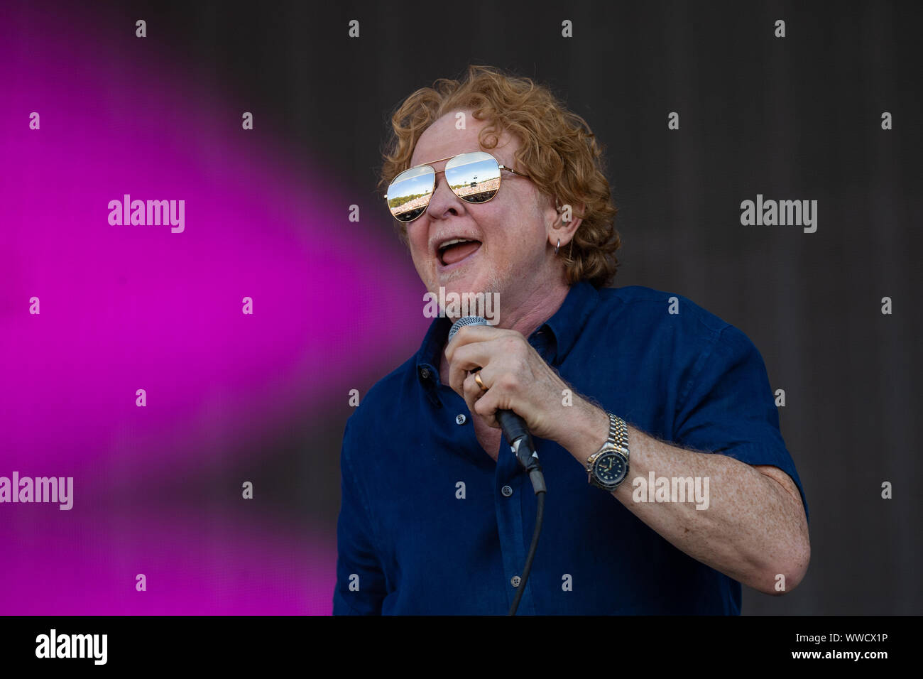 London, UK. 15 Sep 2019.Mick Hucknall