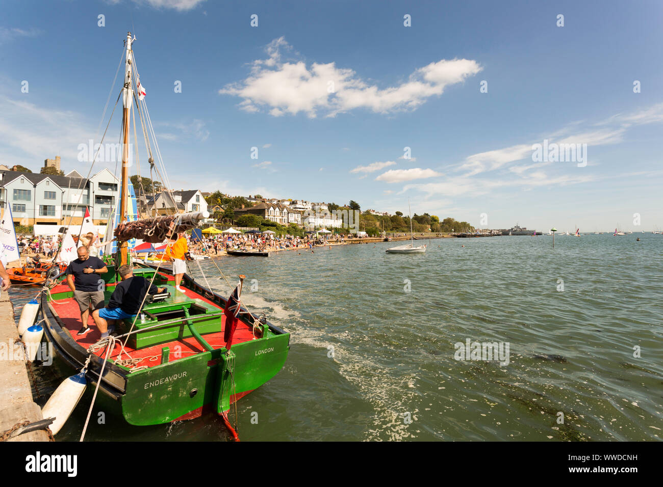Leigh on Sea, UK. 15th Sept, 2019. Famous World War Two Dunkirk