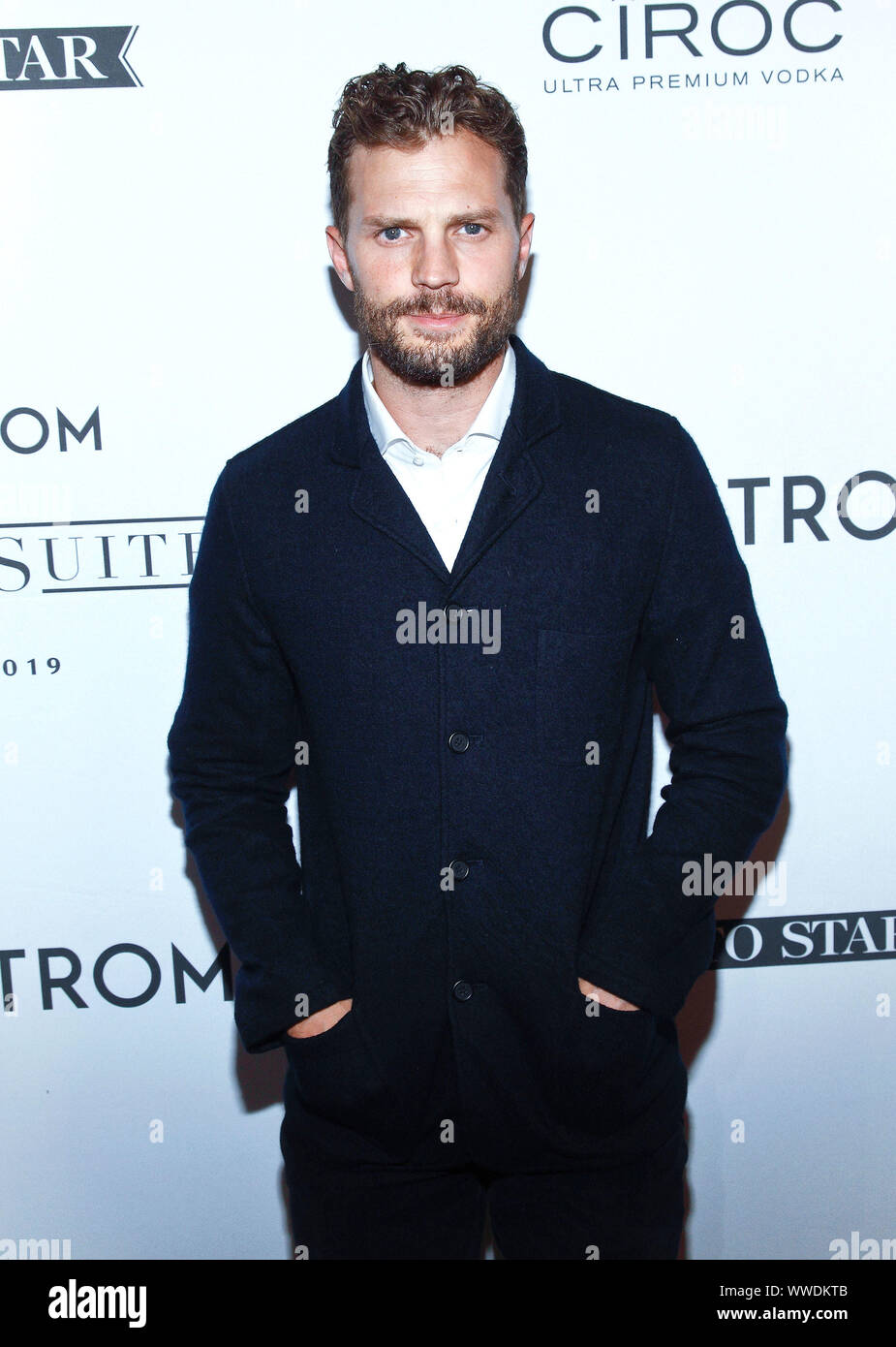 September 7, 2019, Toronto, Ontario, USA: 07 September 2019 - Toronto, Ontario Canada - Jamie Dornan. 2019 Toronto International Film Festival - ''Synchronic'' Premiere Party At Nordstrom Supper Suite held at MARBL Restaurant. Photo Credit: Brent Perniac/AdMedia (Credit Image: © Brent Perniac/AdMedia via ZUMA Wire) Stock Photo