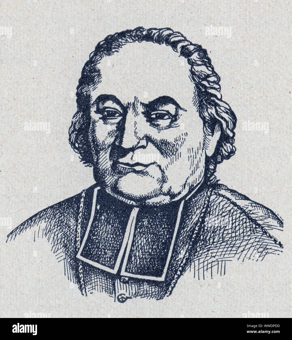 Mgr Alexis Sausson. Évêque de Séez. 17591836 Stock Photo Alamy