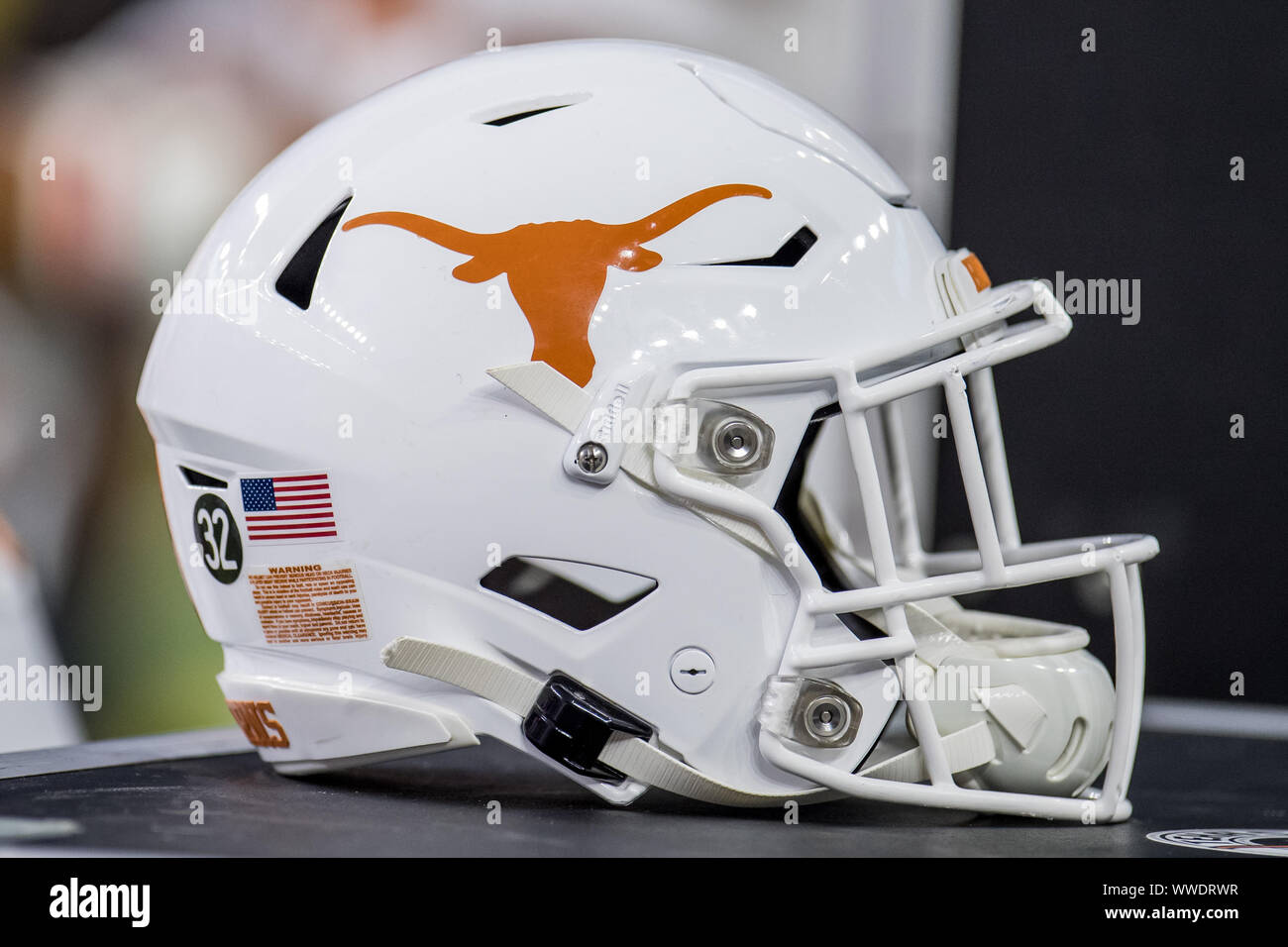 Texas Longhorns 100 Year Texas Memorial Stadium Football Helmet Decal