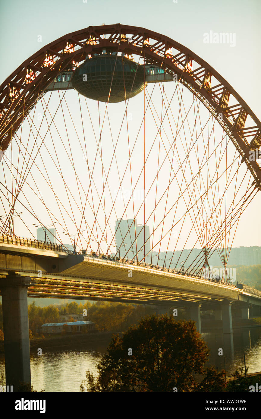 Picturesque bridge in moscow close hi-res stock photography and images ...