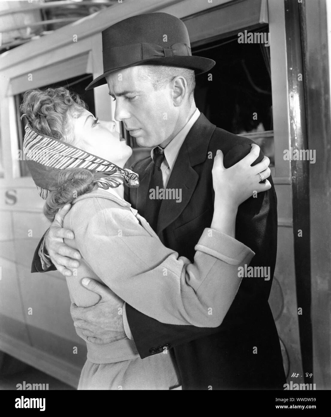 IDA LUPINO as Marie and HUMPHREY BOGART as Roy ' Mad Dog ' Earle in HIGH SIERRA 1941 director RAOUL WALSH screenplay JOHN HUSTON and W. R. BURNETT novel W.R. BURNETT Warner Bros. Stock Photo