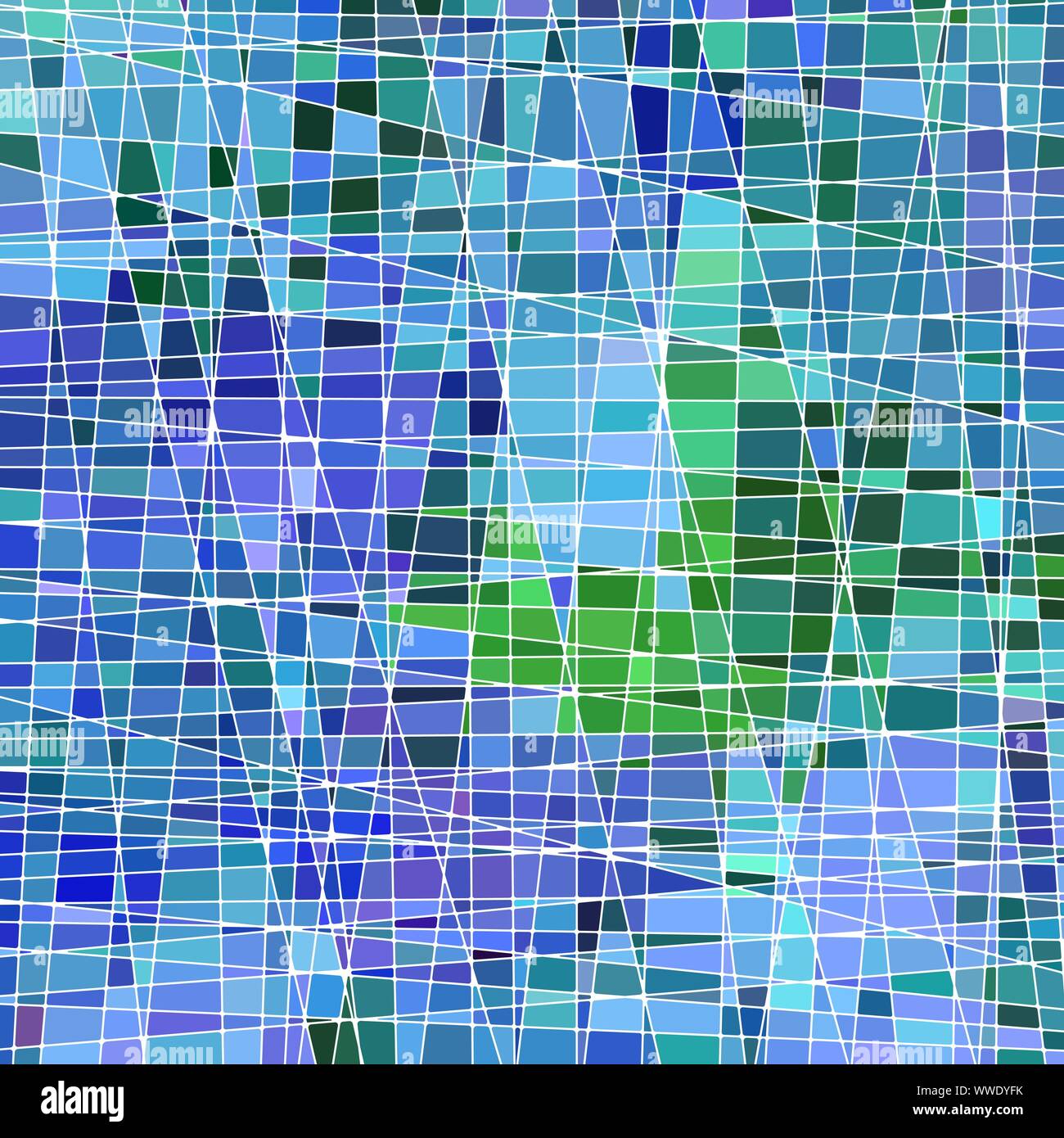 abstract vector stained-glass mosaic background - blue and violet Stock ...