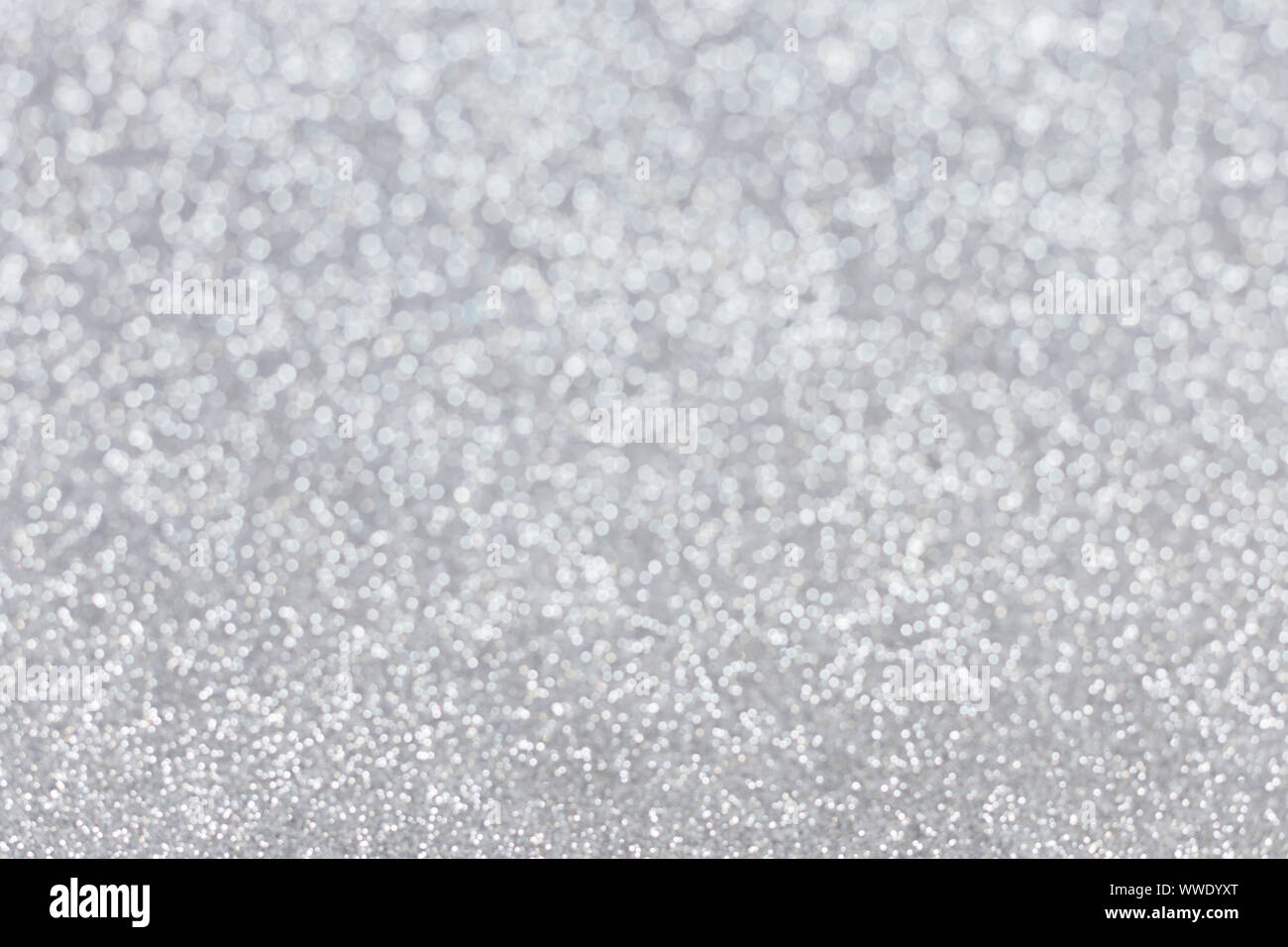 White Silver Glitter Sparkle Texture Stock Photo, Picture and