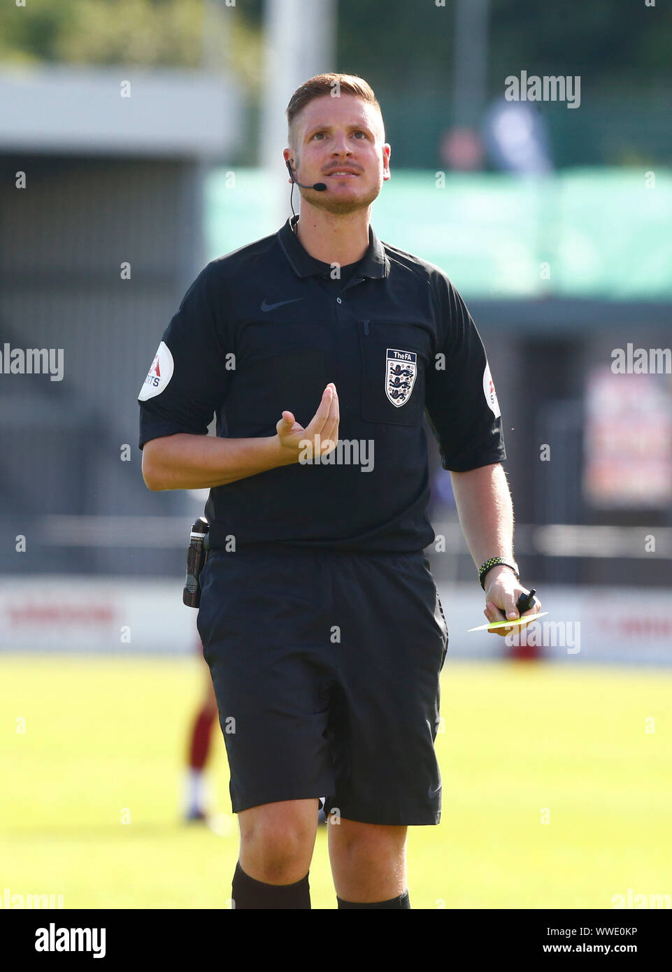 London, Inited Kingdom. 15th Sep, 2019. LONDON, UNITED KINGDOM SEPTEMBER 15. during Barclays FA Women's Spur League between Tottenham Hotspur and Liverpool at The Hive Stadium, London, UK on 15 September 2019 Credit: Action Foto Sport/Alamy Live News Stock Photo