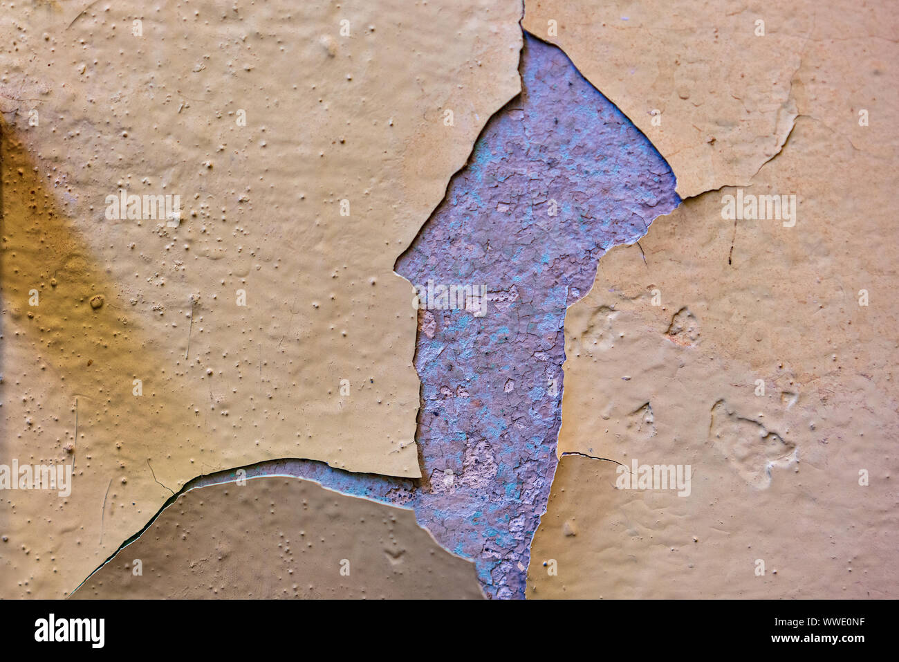 Old paint peeling off the wall Stock Photo Alamy