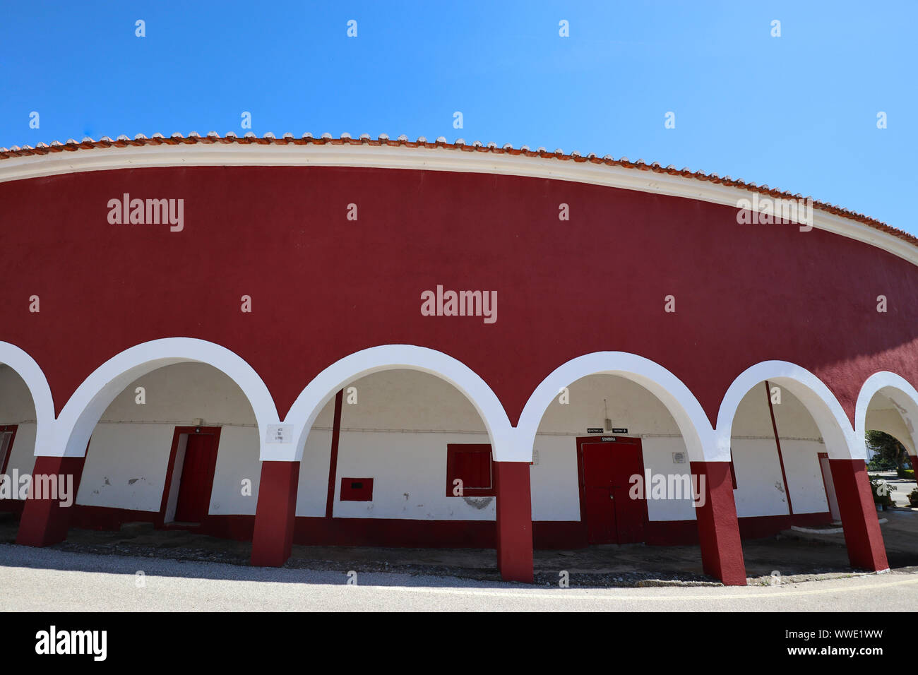 The Bull Ring at Santo Antonio das Areias Stock Photo