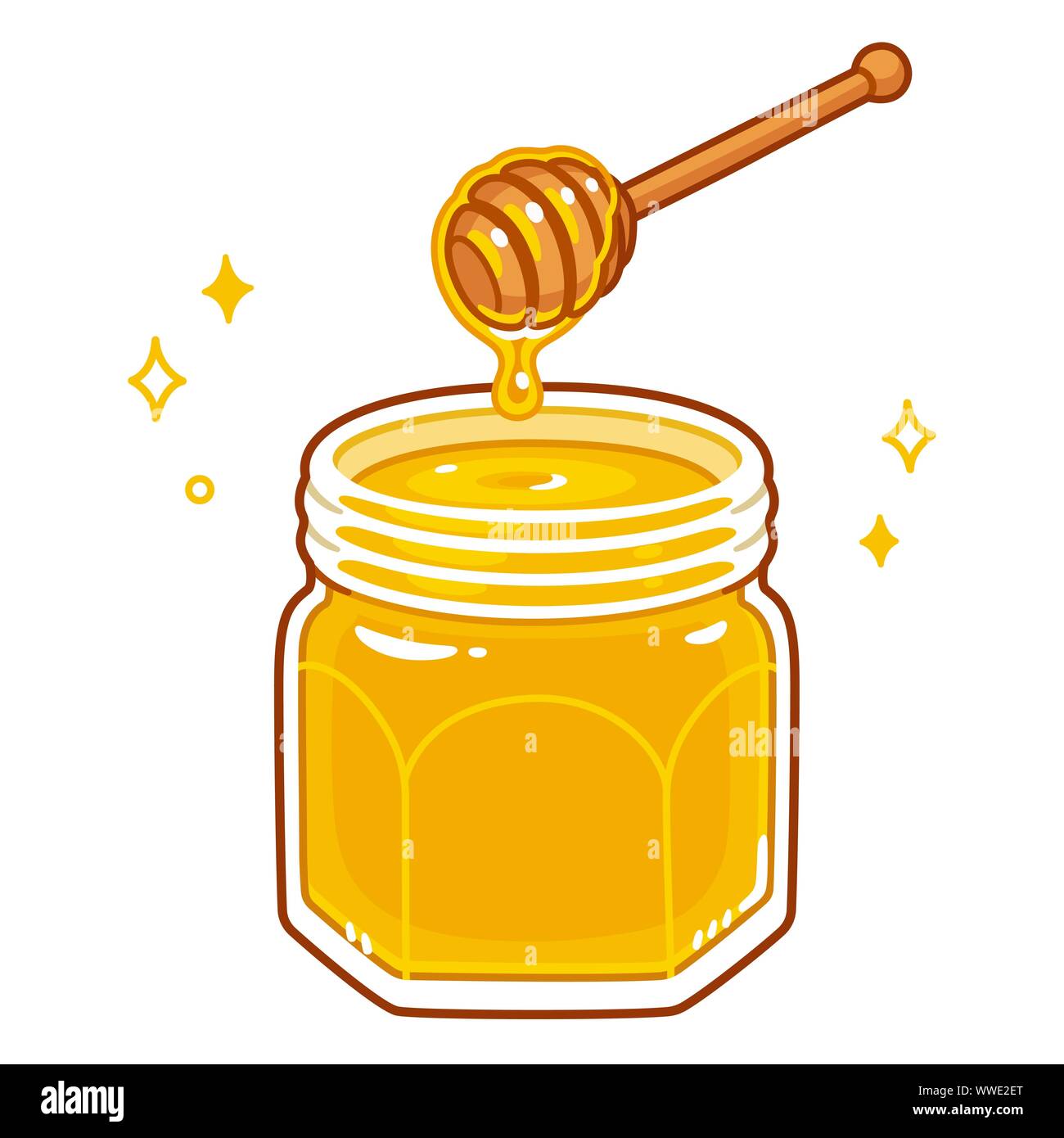 Honey Bottle Clipart