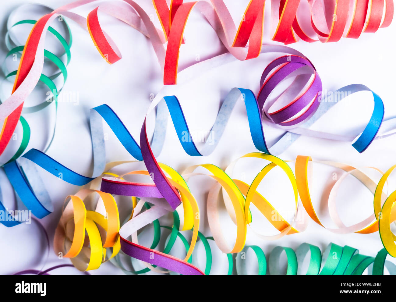 Ticker tape background Stock Photo - Alamy