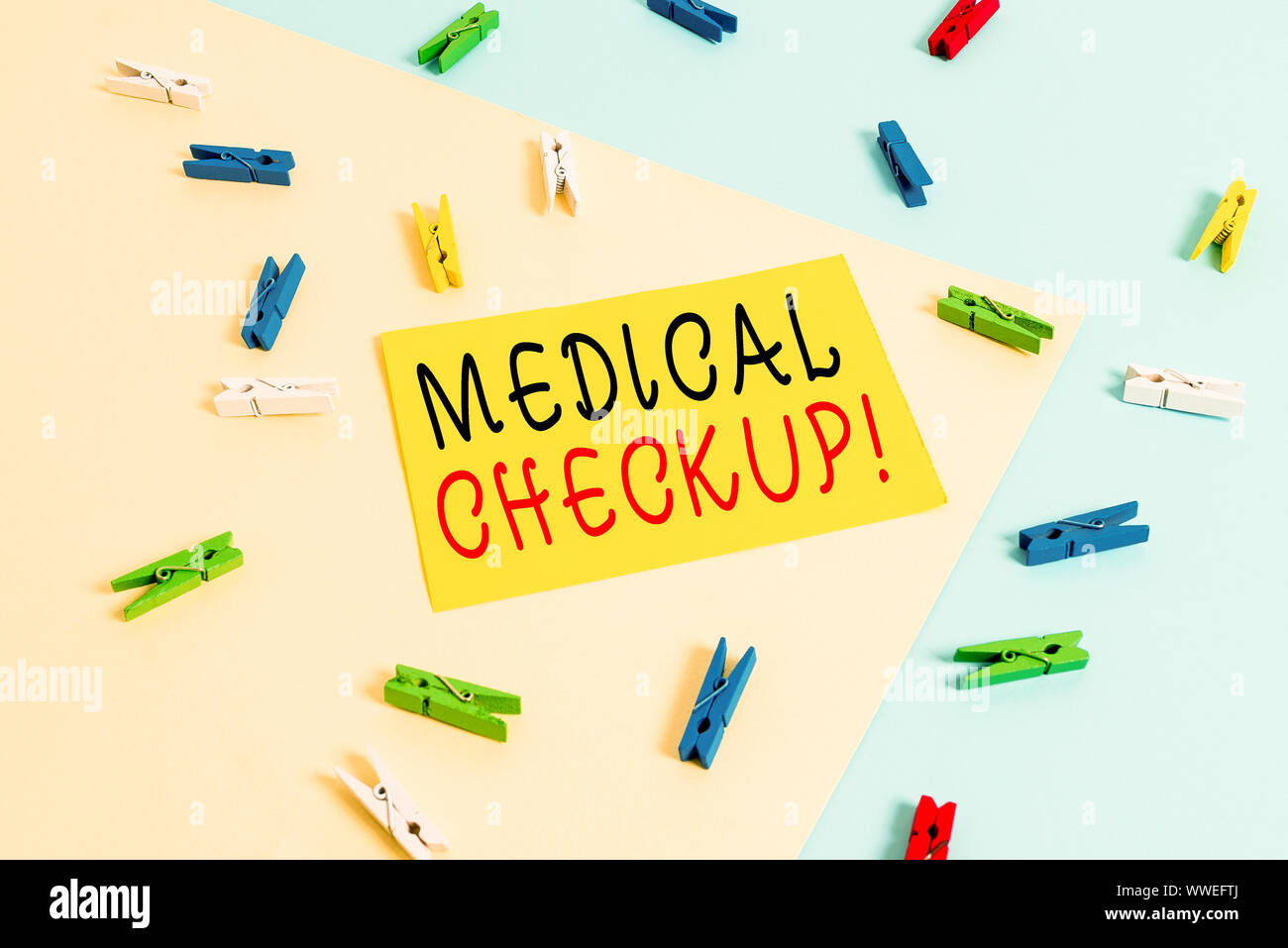 Text sign showing Medical Checkup. Business photo text thorough ...