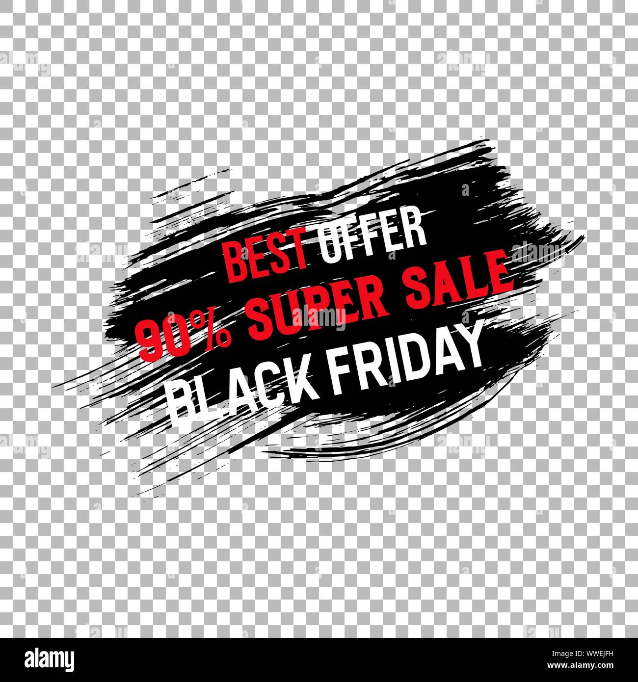 https://c8.alamy.com/comp/WWEJFH/black-friday-clearance-sale-banner-template-seasonal-wholesale-shopping-event-advertising-limited-time-offer-promotion-poster-element-ink-brush-stroke-with-typography-on-transparent-background-WWEJFH.jpg