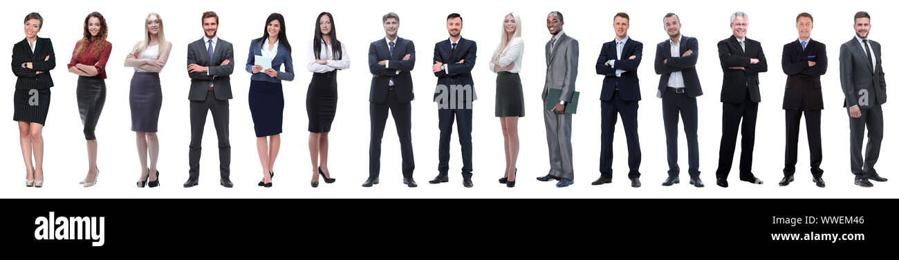 Collage business professionals Cut Out Stock Images & Pictures - Alamy