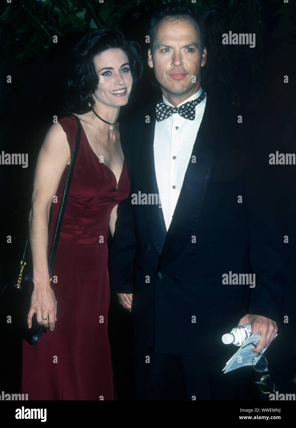 Michael Keaton And Courteney Cox
