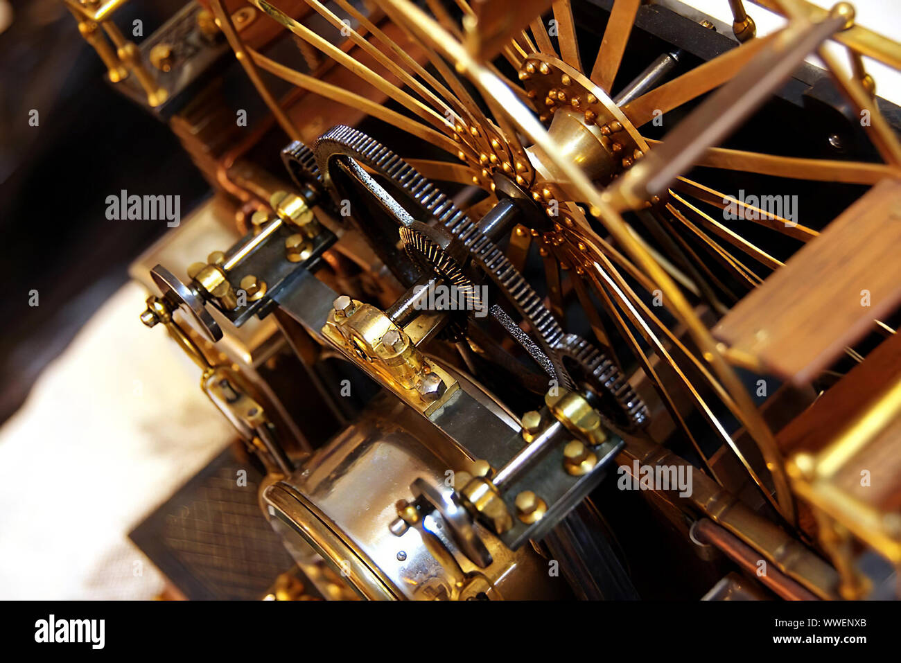 An antique and highly collectible 19th century French Industrial clock