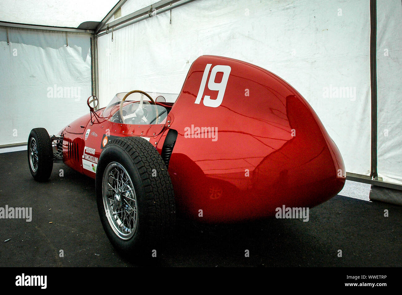 Spandok Racing Racing cars at the padock Stock Photo - Alamy