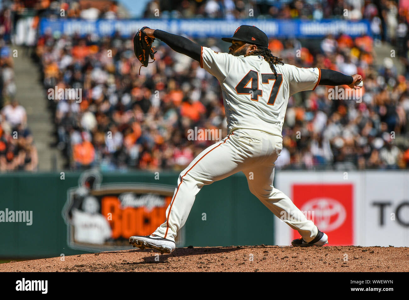 San Francisco, California, USA. 15th Sep, 2019. San Francisco Giants ...