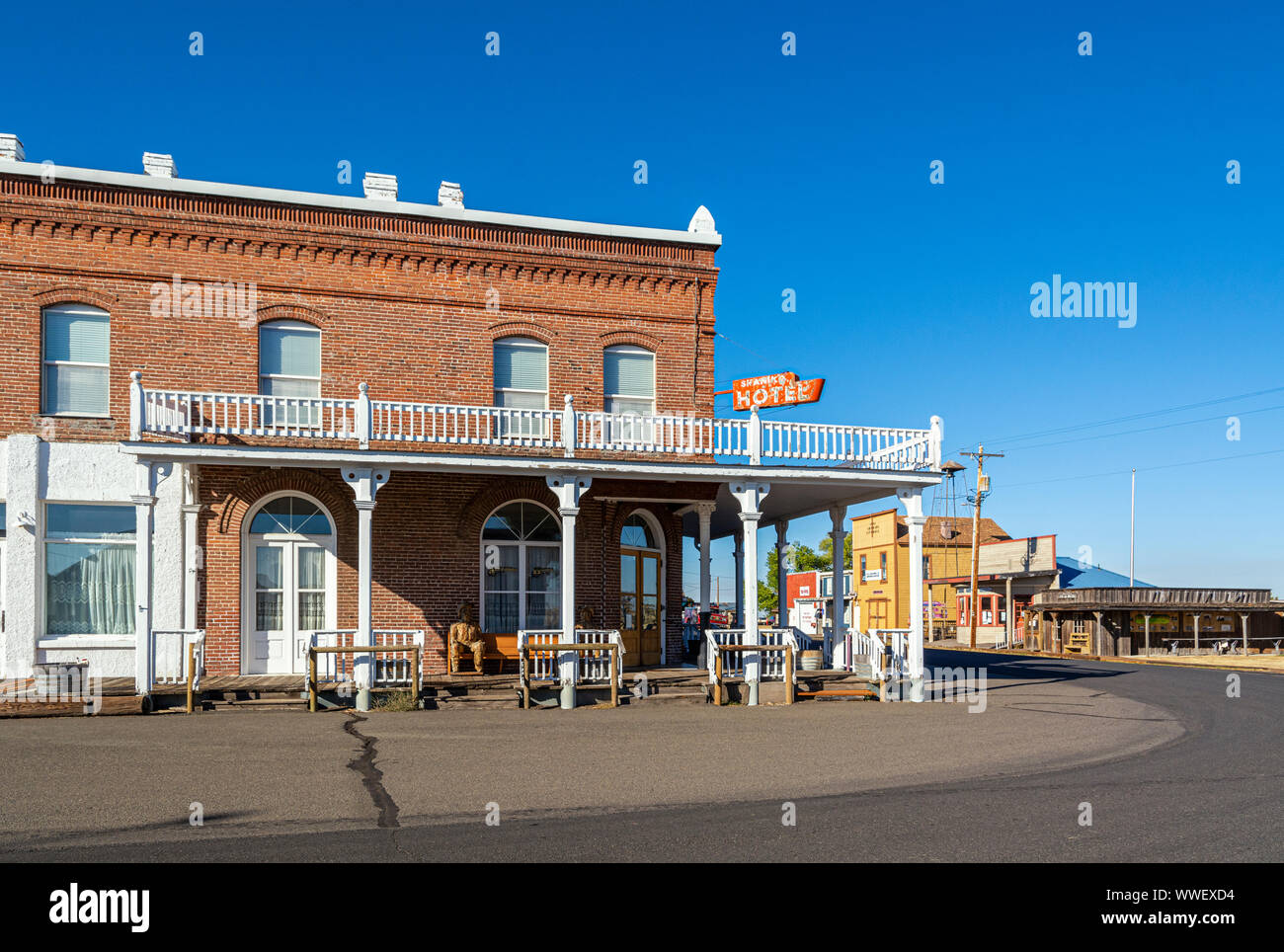 Oregon, Shaniko, Columbia Southern Hotel aka Shaniko Hotel, completed