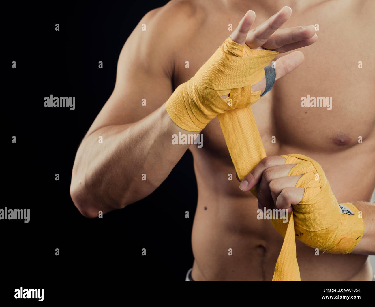 Wrapping tape for boxing / martial arts hand wrap , wrist wrap , Kumpur