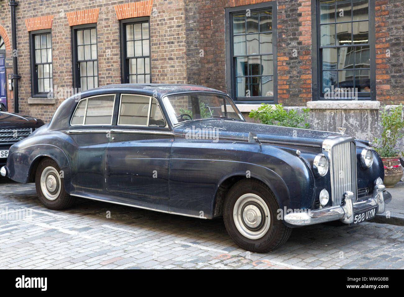 1960 Bentley parked in London Stock Photo