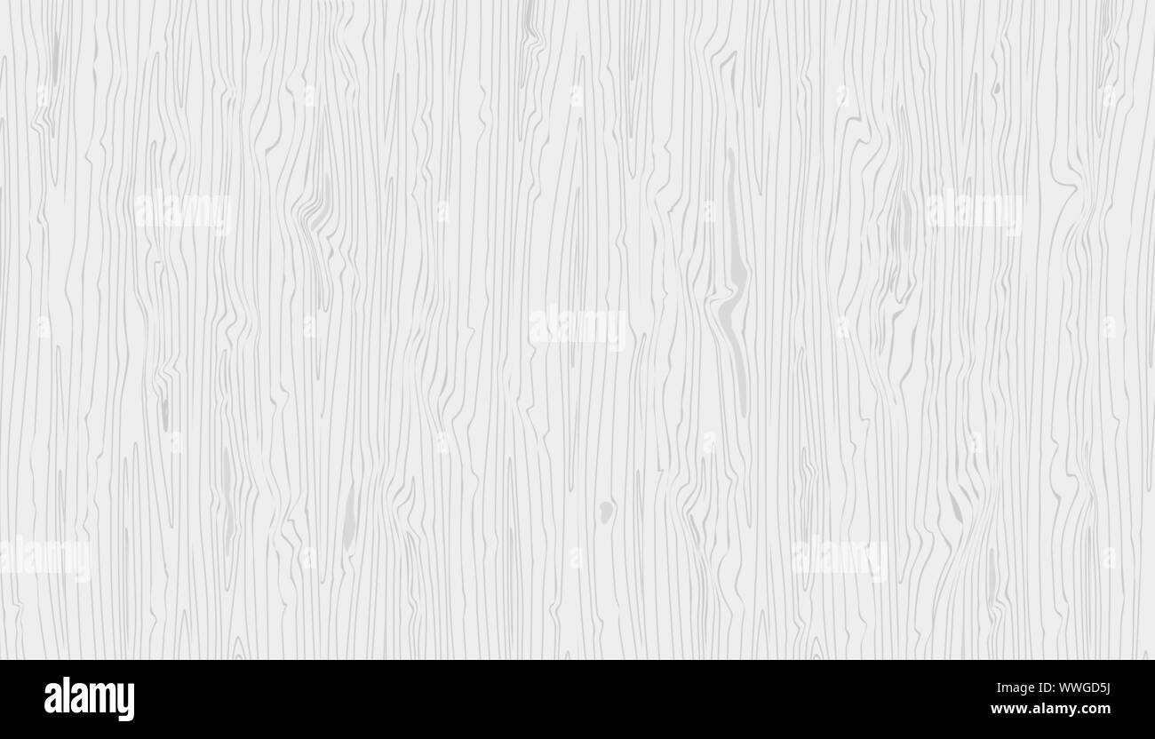 Vector light gray wooden texture. Hand drawn natural graun wood background Stock Vector