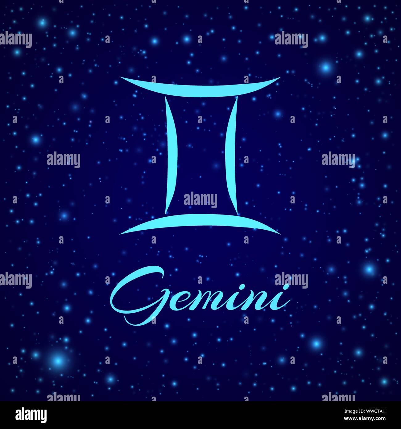 Gemini star sign hi-res stock photography and images - Alamy