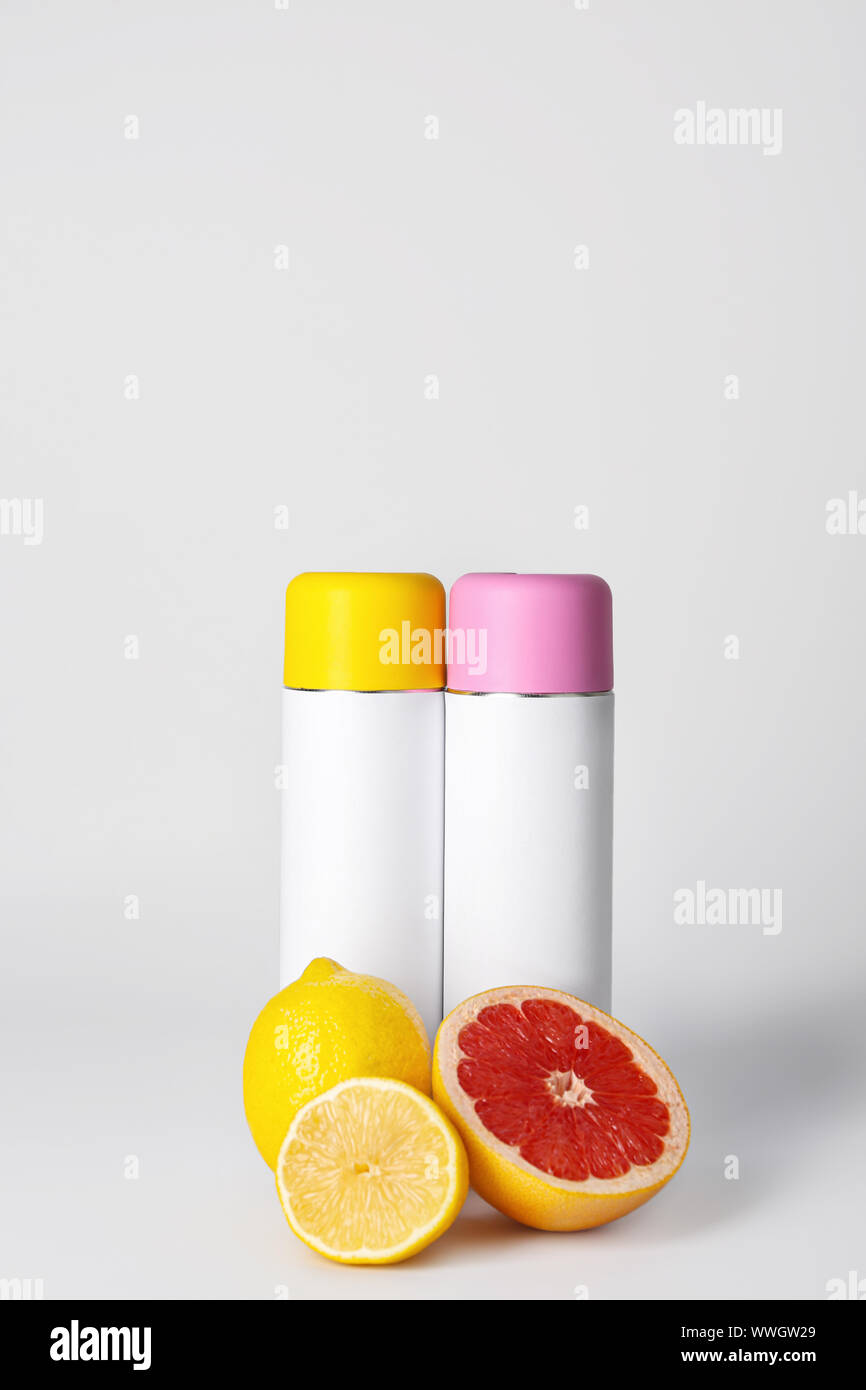 Air fresheners on light background Stock Photo - Alamy