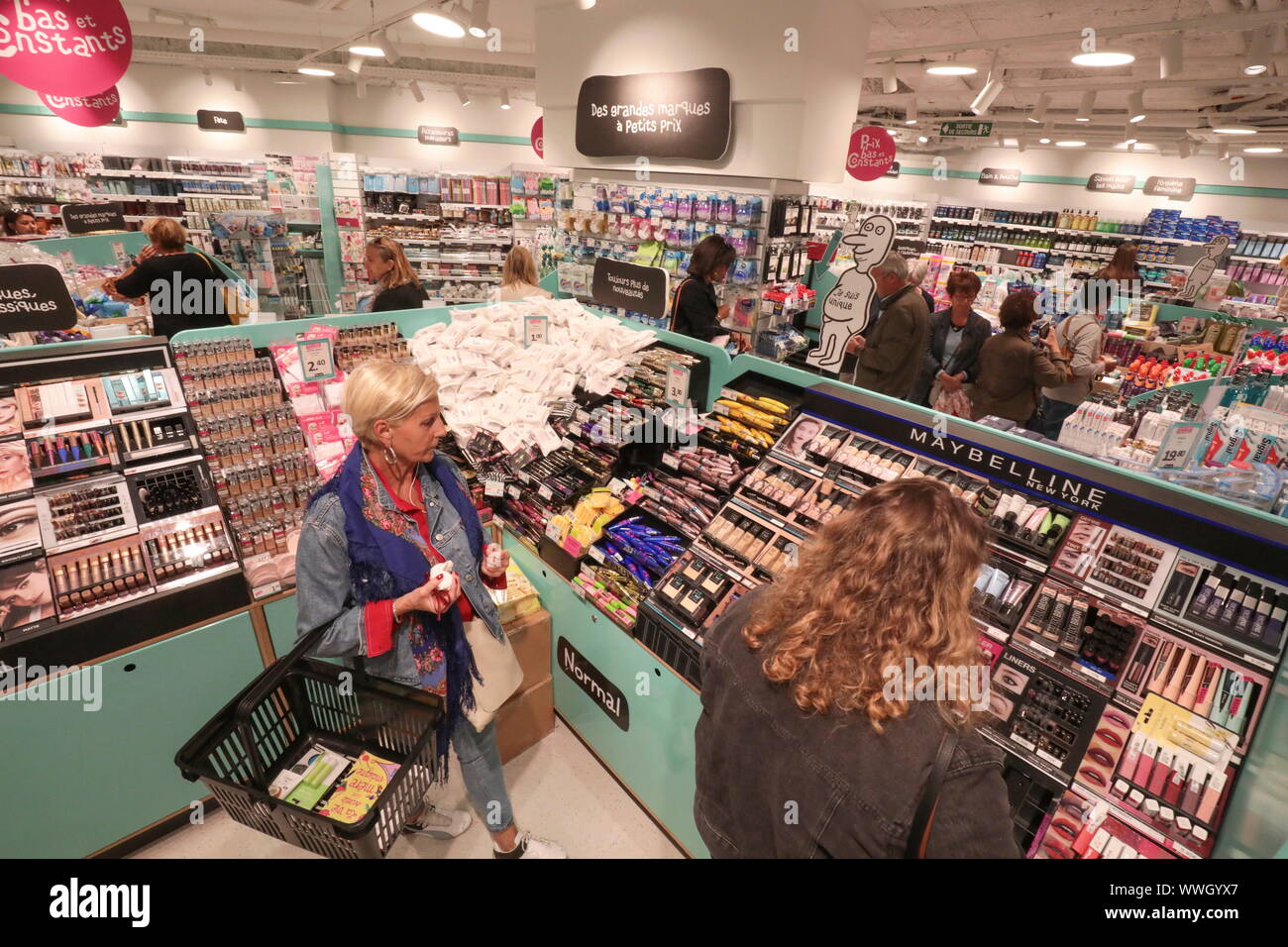 store NORMAL in PARIS Stock Photo