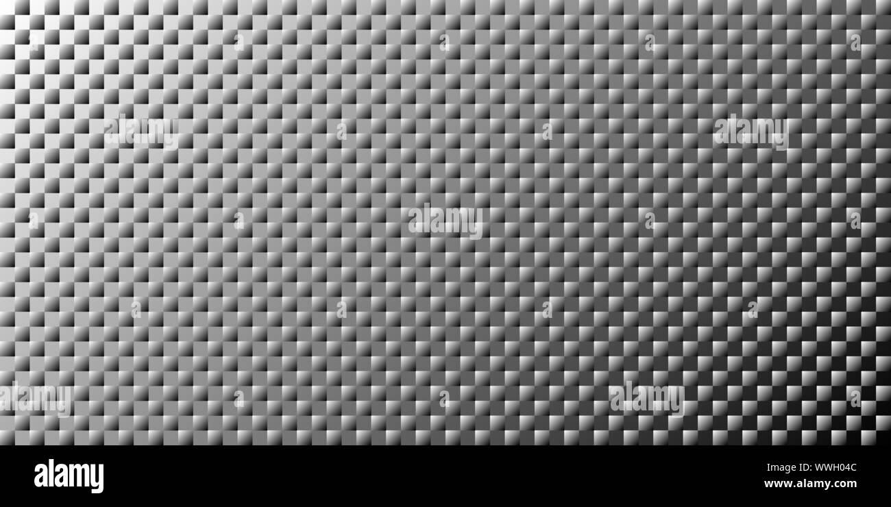 Abstract monochrome digital vector background. Black and white halftone