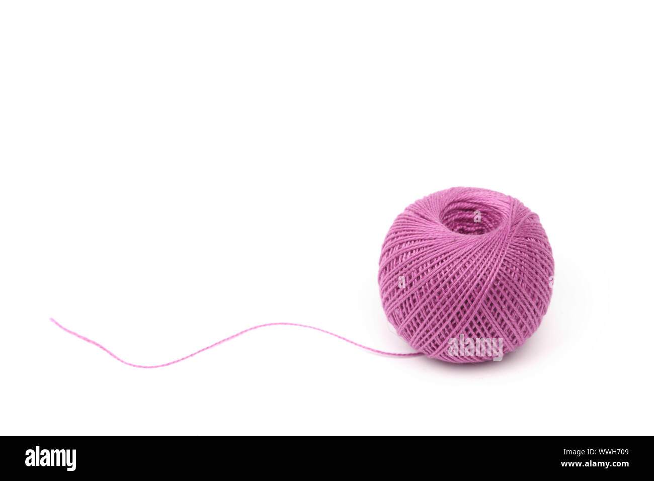 thread isolated on white background Stock Photo - Alamy