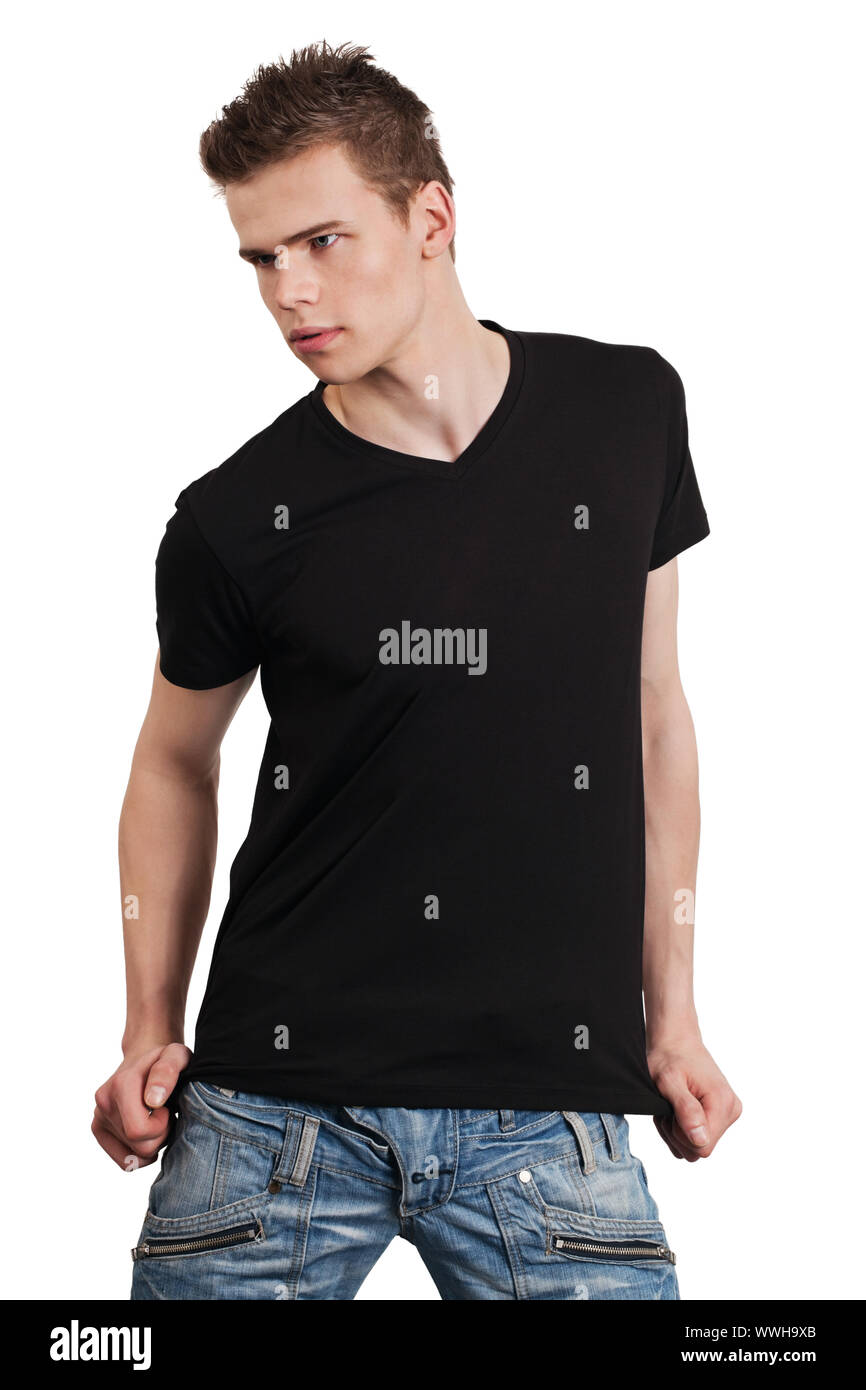 Teen model young Cut Out Stock Images & Pictures - Alamy