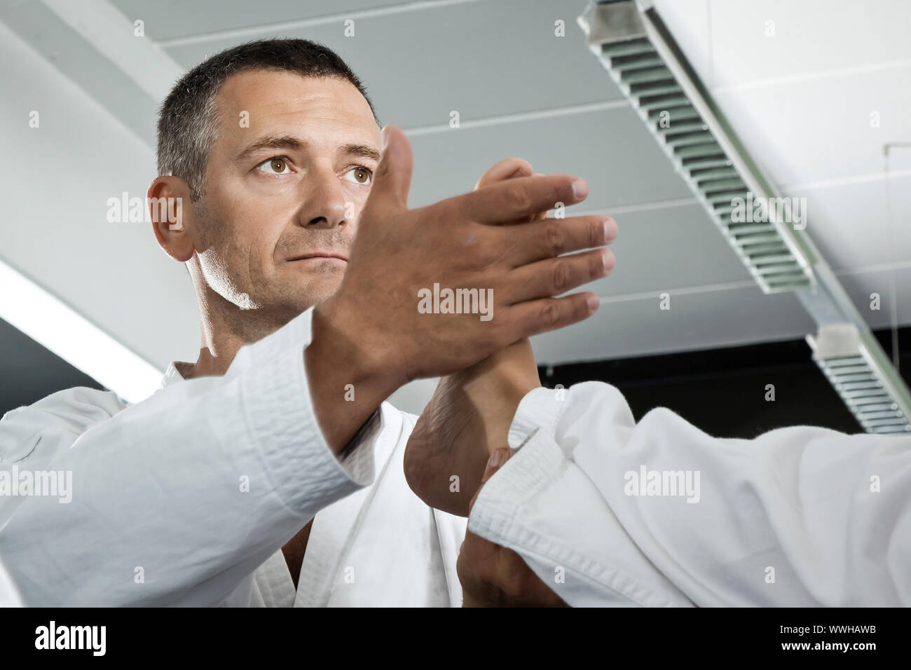 An image of a martial arts master Stock Photo - Alamy