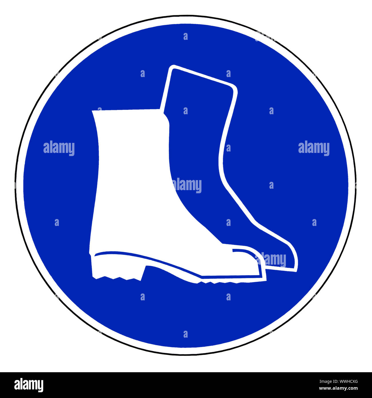 Wear Safety Shoes Stock Photo Alamy