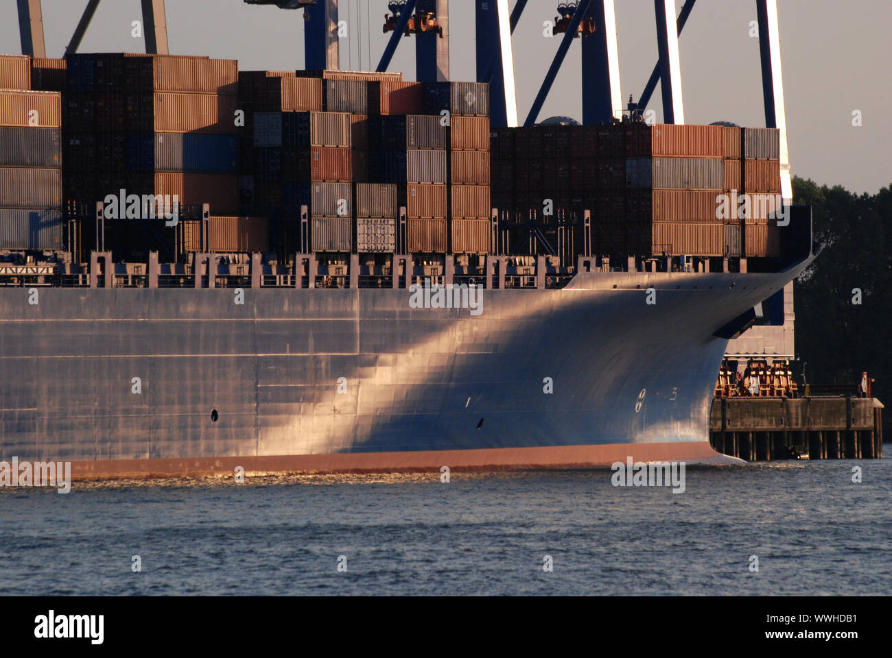 Container freighter hi-res stock photography and images - Alamy