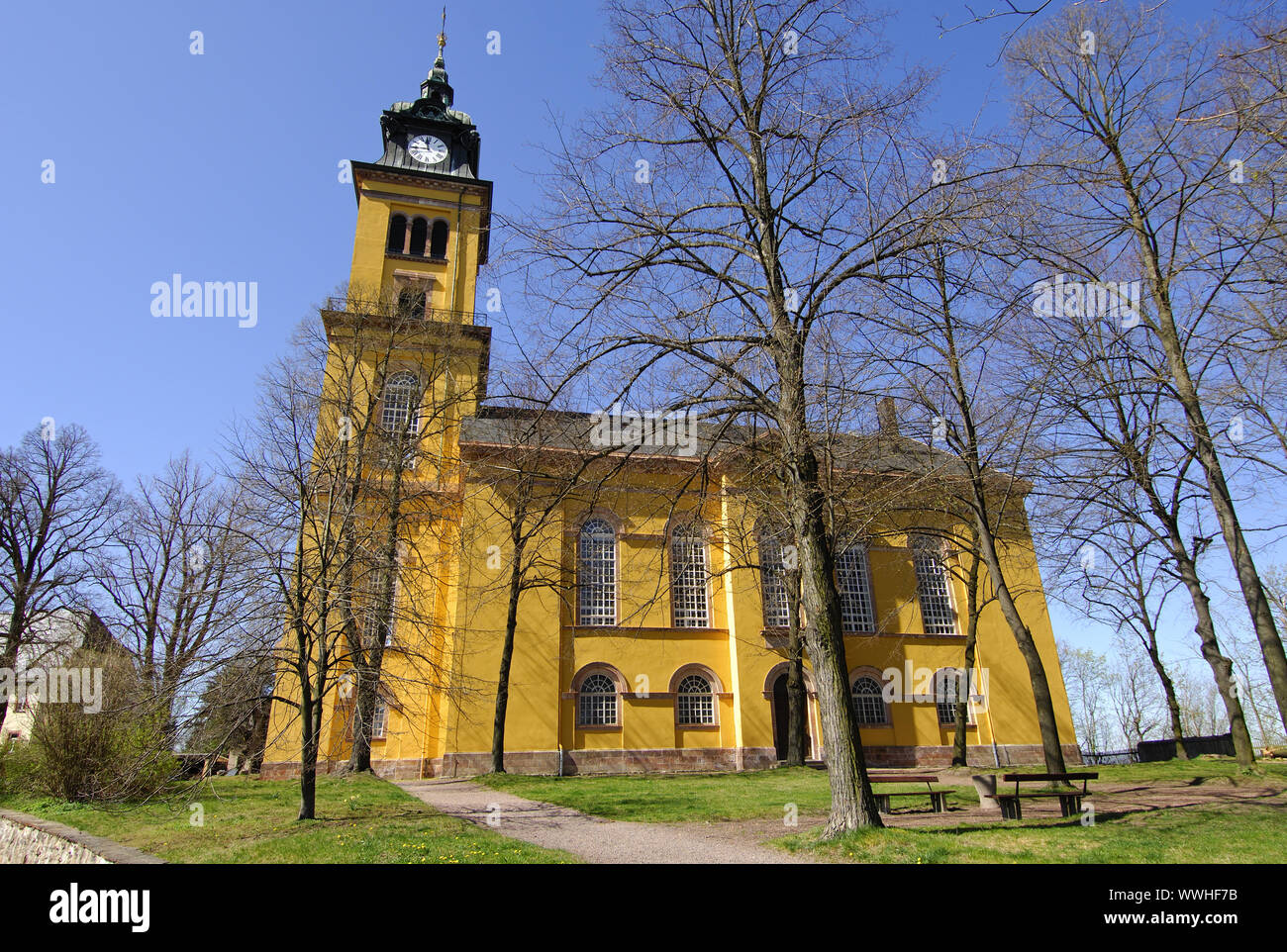 St Petri City Church, Augustusburg, Germany Stock Photo
