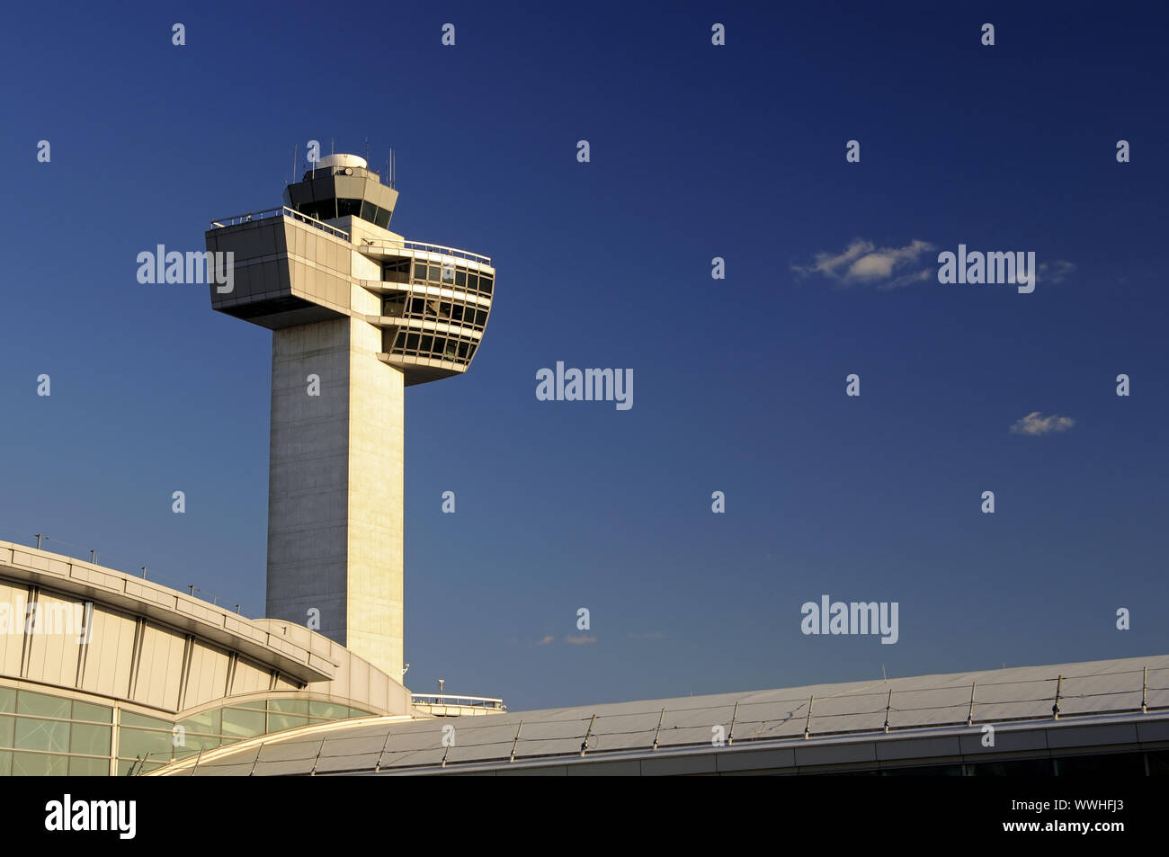 Tower, John F Kennedy Airport, New York, USA Stock Photo