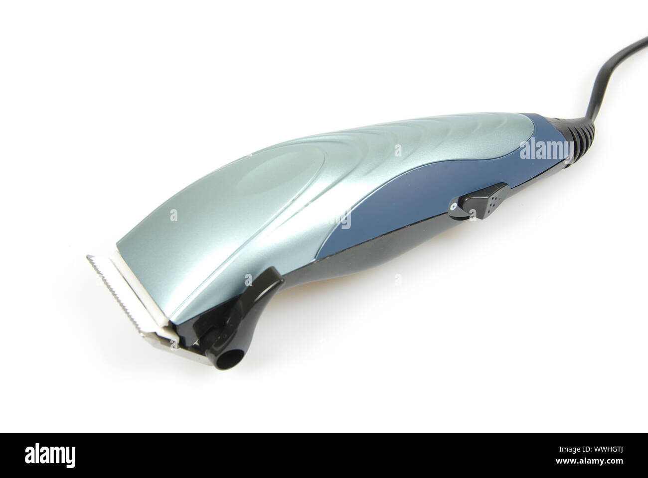 close-up electric clipper isolated on white Stock Photo - Alamy