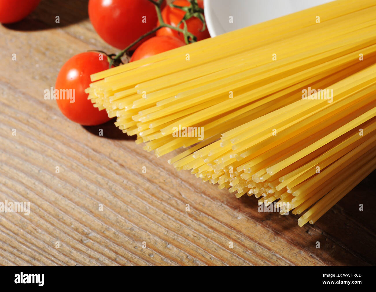 Italian pasta ingredients, Mediterranean diet Stock Photo Alamy