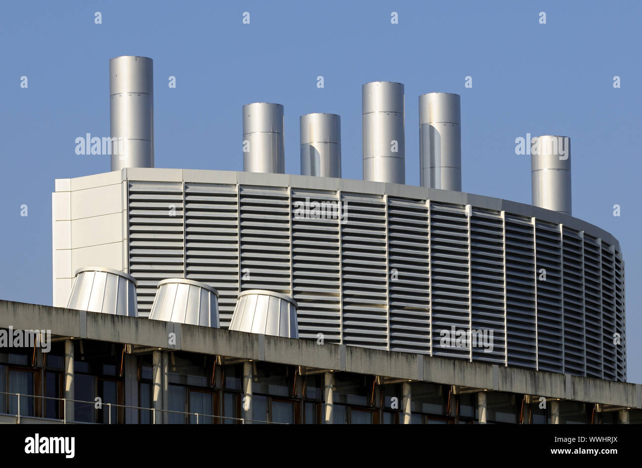 industrial architecture Stock Photo