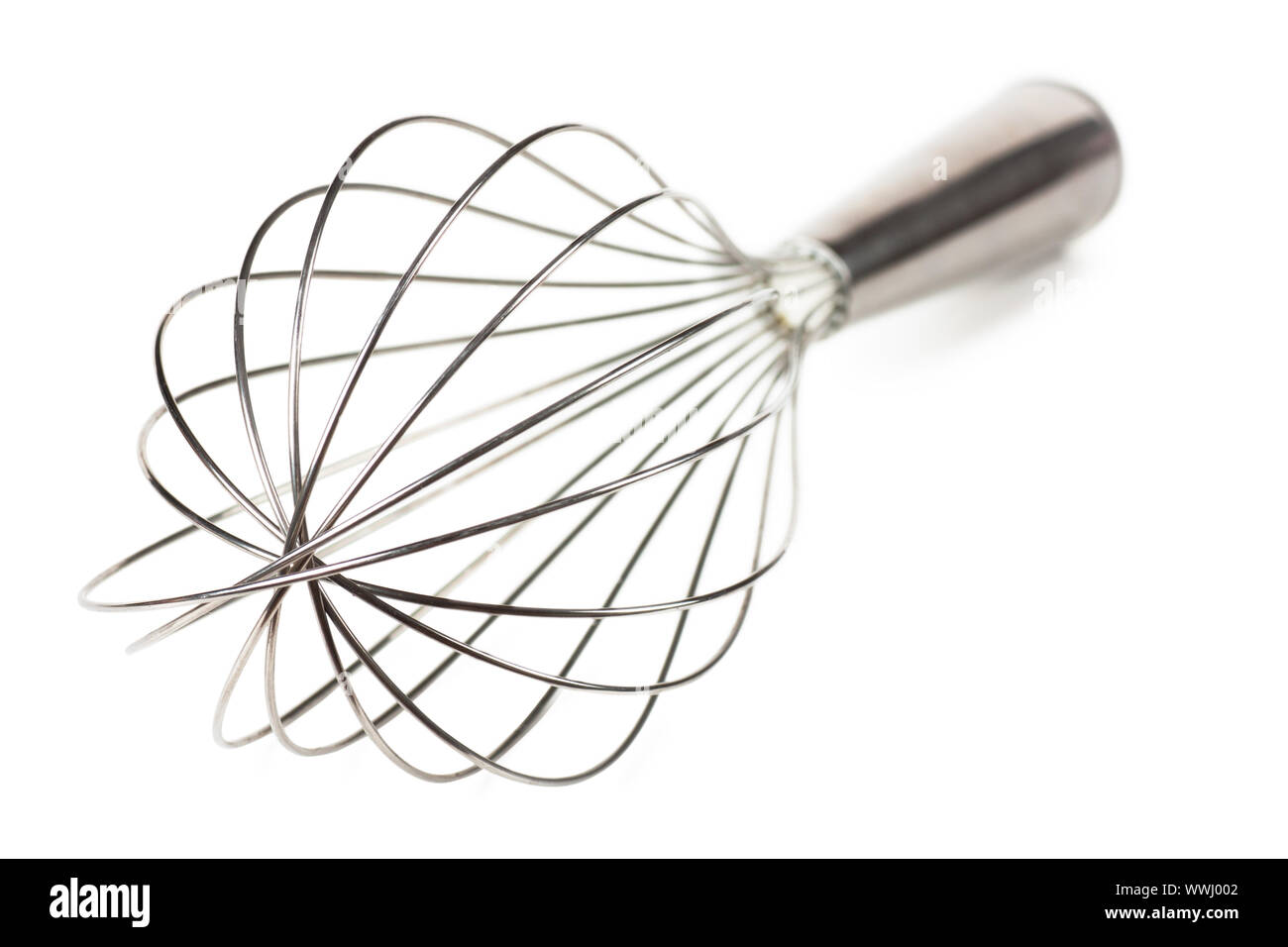 Whisk isolated over white background Stock Photo - Alamy