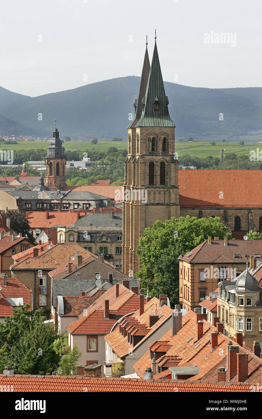 Marienkirche Landau Stock Photo Alamy