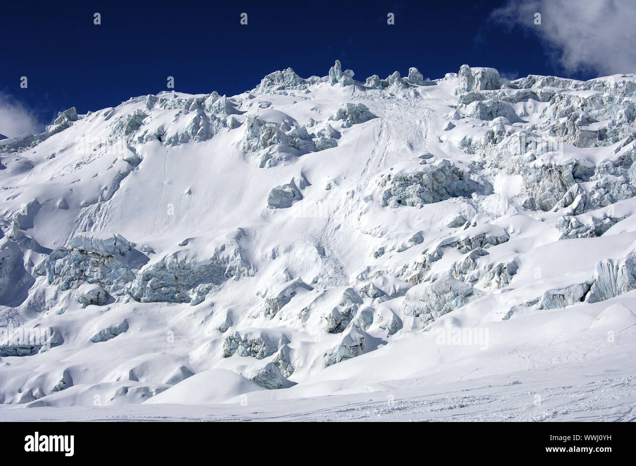 Glacier du geant vallee blanche hi-res stock photography and images - Alamy