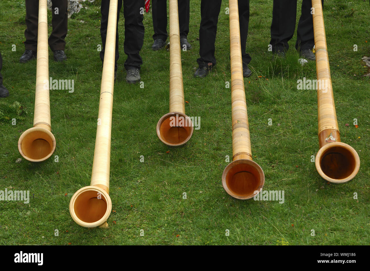 Alphorn instrument hi res stock photography and images Alamy