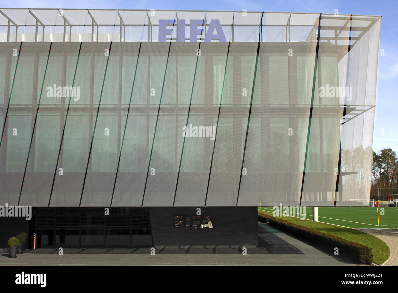 Home of FIFA, FIFA Headquarters Zurich Stock Photo