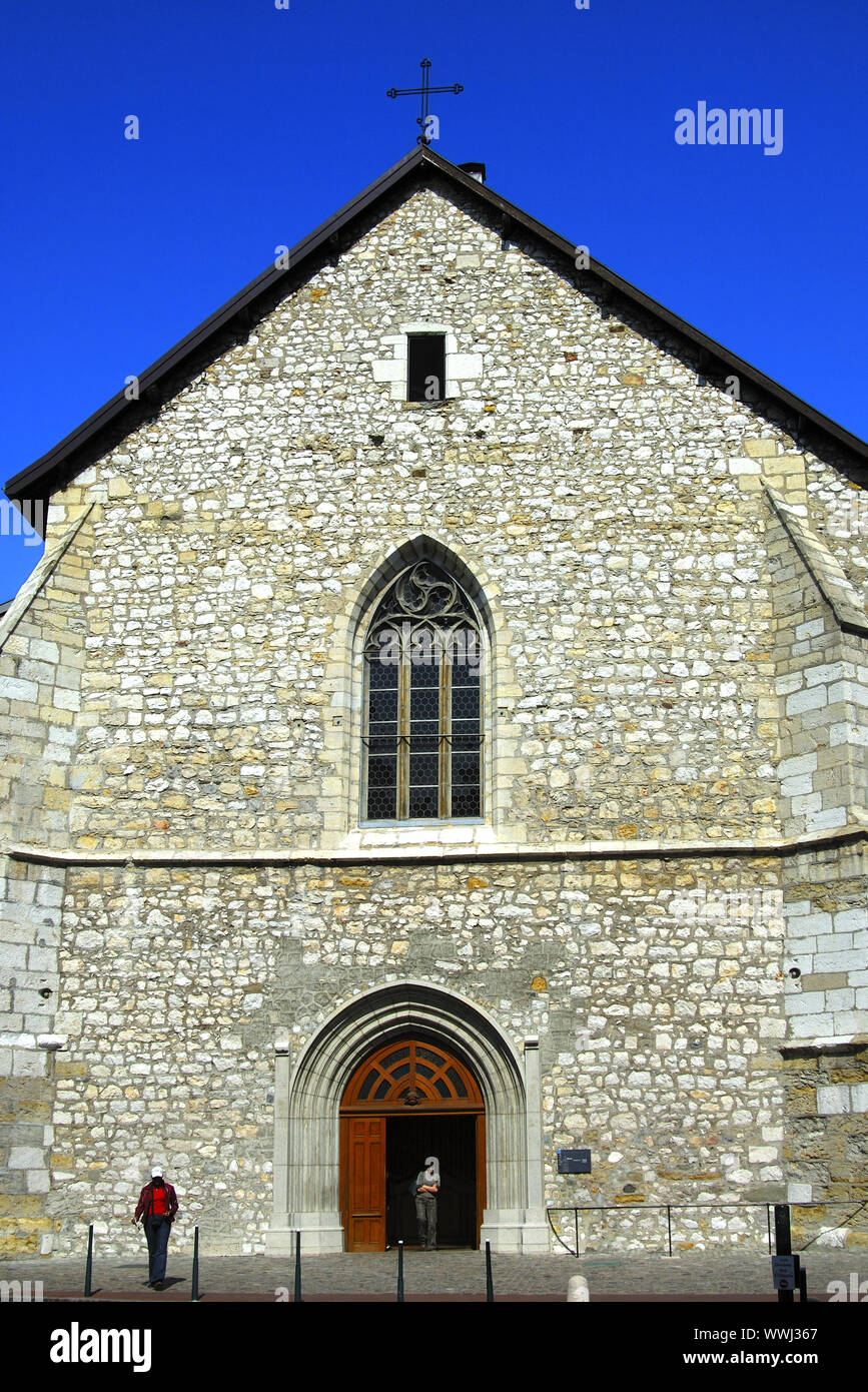 Kirche Saint Maurice, Annecy, Savoyen, Frankreich Stock Photo